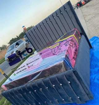 A picture of KWA LAKI MBILI TU UNAPATA BEDSOFA PIGA 7666 80 882