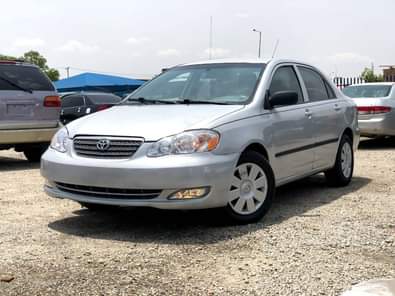 A picture of ASH A Neatly Used Toyota Corolla 2006 Model With Duty