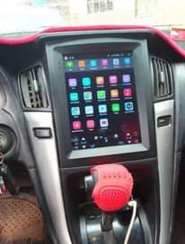 A picture of Car android and navigation system