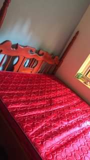 A picture of 5x6 bed and matress only 380k here in kiwatule