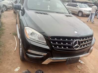 A picture of 2014 ML 350 in Owerri everything is intact inspected and