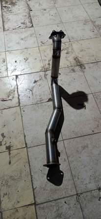 A picture of Through pipe exhaust