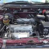 A picture of Prado ya diesel Auto drive Engine 1kz Bei 25M piga