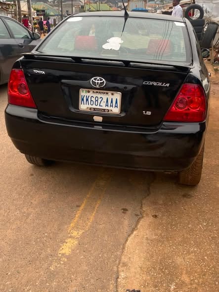 A picture of Toyota Corolla bank type 2004