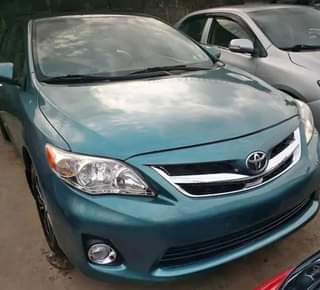 A picture of 2013 TOYOTA COROLLA FOR SALE Condition Direct Tokunbo Price 3