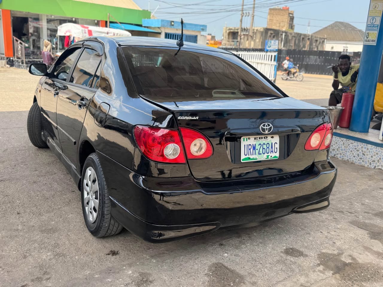 A picture of Corolla 2006 engine issue 08039538695