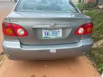 A picture of Toyota Corolla 2004