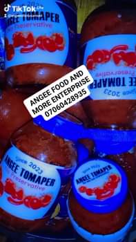 A picture of Did know that our blended tomatoes mix ANGEE tomaper can