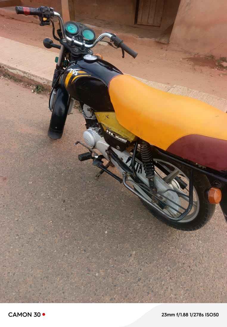 A picture of Tvs bike