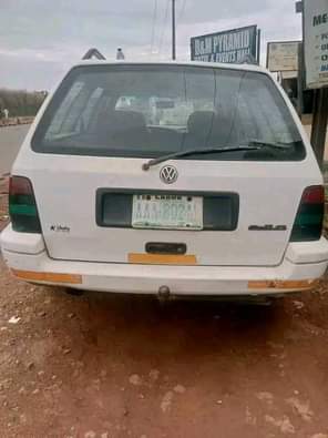 A picture of Golf 3 wagon tokunbo standard First body pan is available
