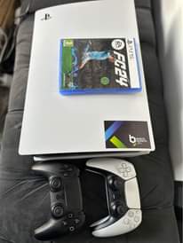 A picture of PLAYSTATION 5 2 CONTROLLERS