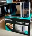 A picture of Hisense Microwaves