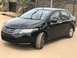 A picture of Honda city black 2010