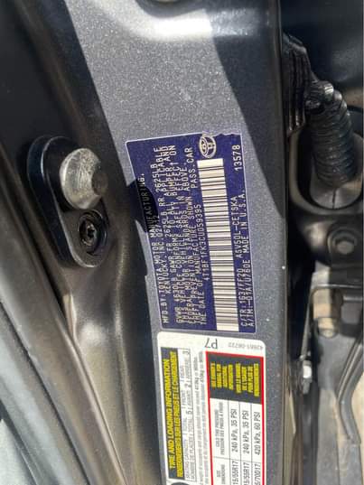 A picture of Toyota Camry 2013 sport
