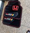 A picture of Branded Heavy Duty Full Rubber Car Floor Mats 5pcs Set