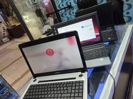 A picture of iCore5 Laptops at 350k each
