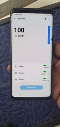 A picture of Samsung galxy s9 64gb