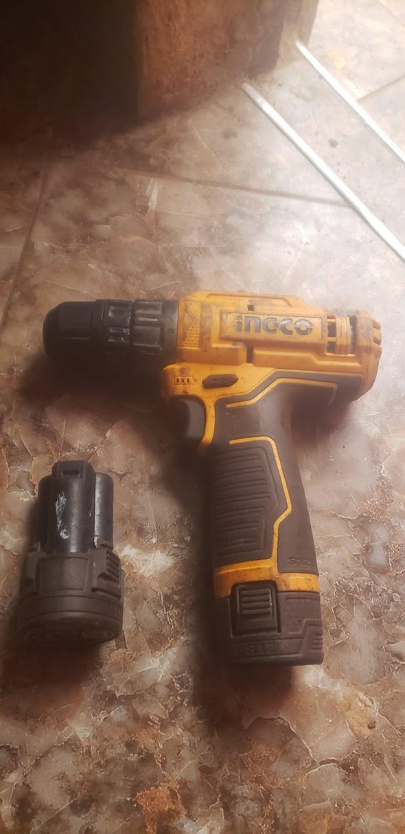 A picture of Ingco cordless or rechargeable drill machine
