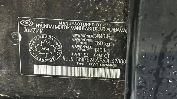 A picture of Foreign used hyundai Sonata 2019