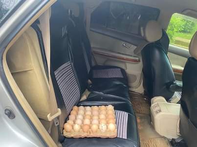 A picture of Harrier 2005 model 2.4cc for sale at 28m cash negotiable.