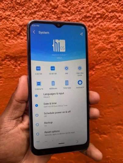 A picture of Tecno spark 4