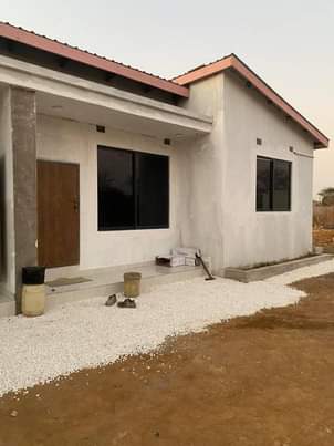 newly built houses