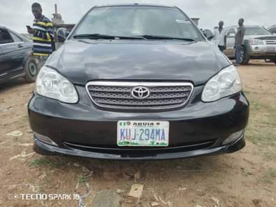 A picture of Highest grade Toyota Corolla Sports edition everything is intact and