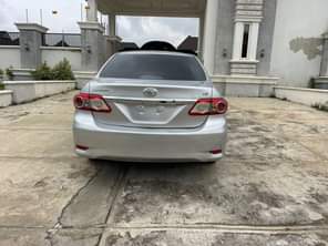 A picture of USED TOYOTA COROLLA LE 2013 MODEL WITH ORIGINAL CUSTOM DUTY