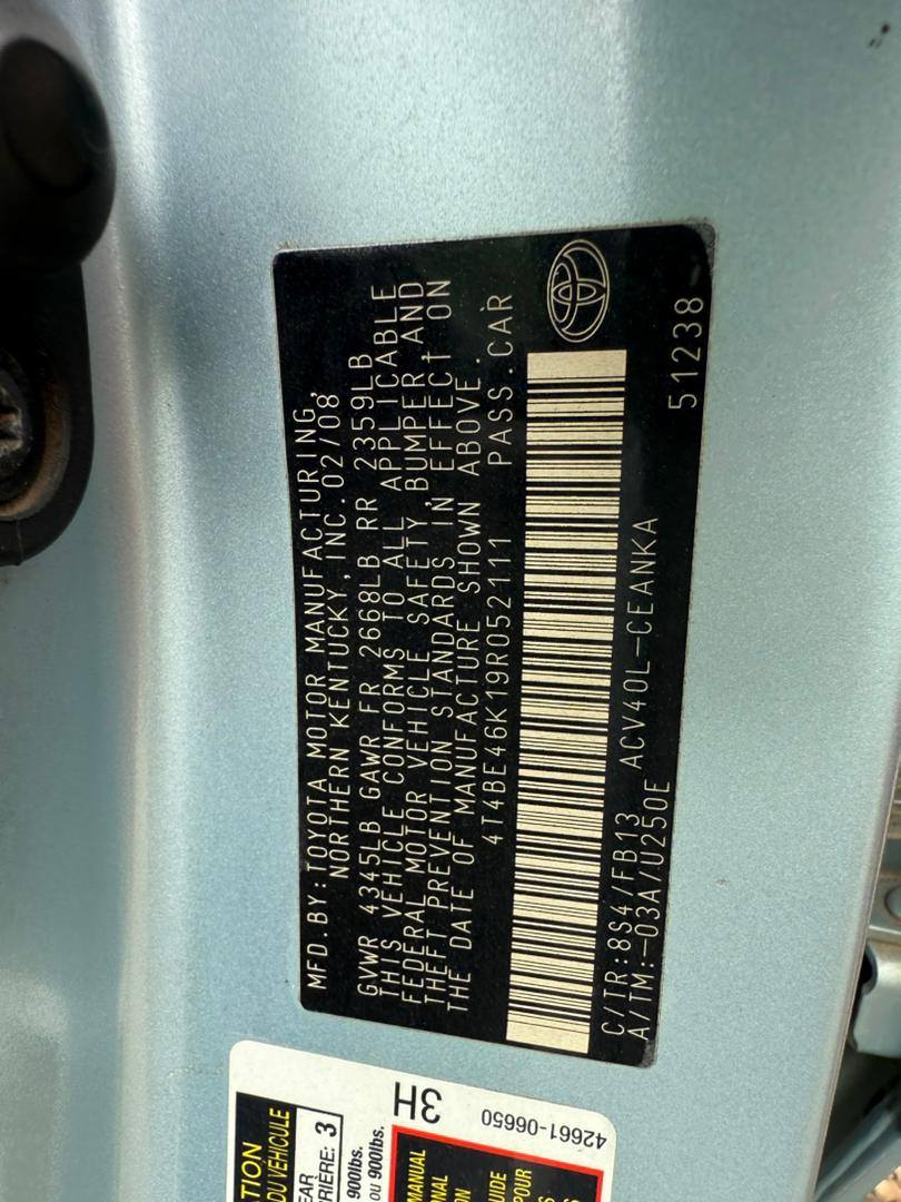 A picture of 2008 Toyota Camry