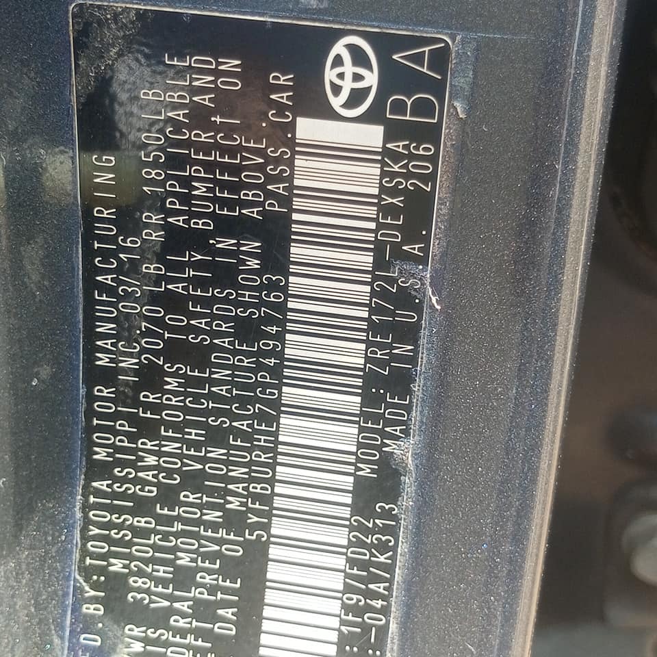 A picture of Neatly used Toyota Corolla