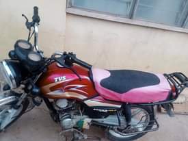 A picture of TVS machine