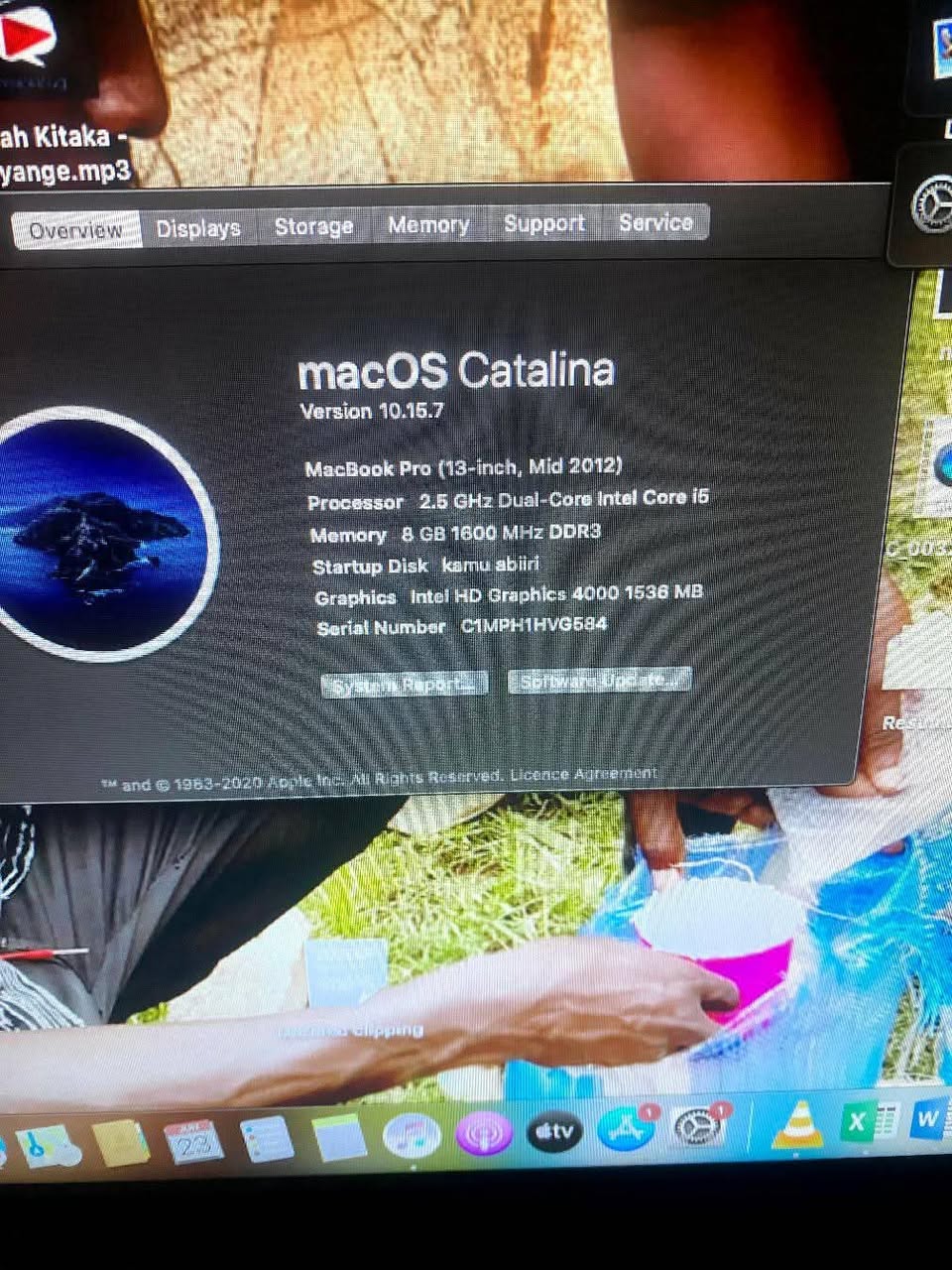 A picture of Laptop