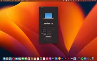 A picture of Macbook Pro 2017