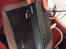 A picture of TV and gotv full package