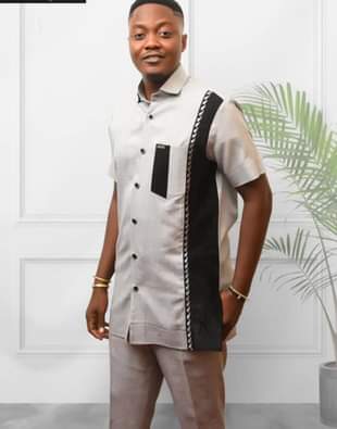 A picture of African men suits