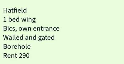 rooms to rent harare