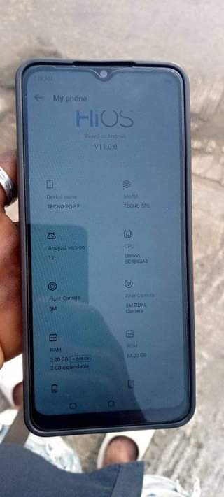 A picture of Tecno Pop 7