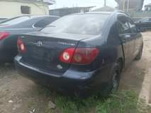 A picture of Toyota Corolla 2007 Flashed on first body Engine gear and