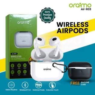 A picture of Oraimo Air R03 TWS Bluetooth Airpods White