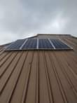 A picture of 1kva solar system