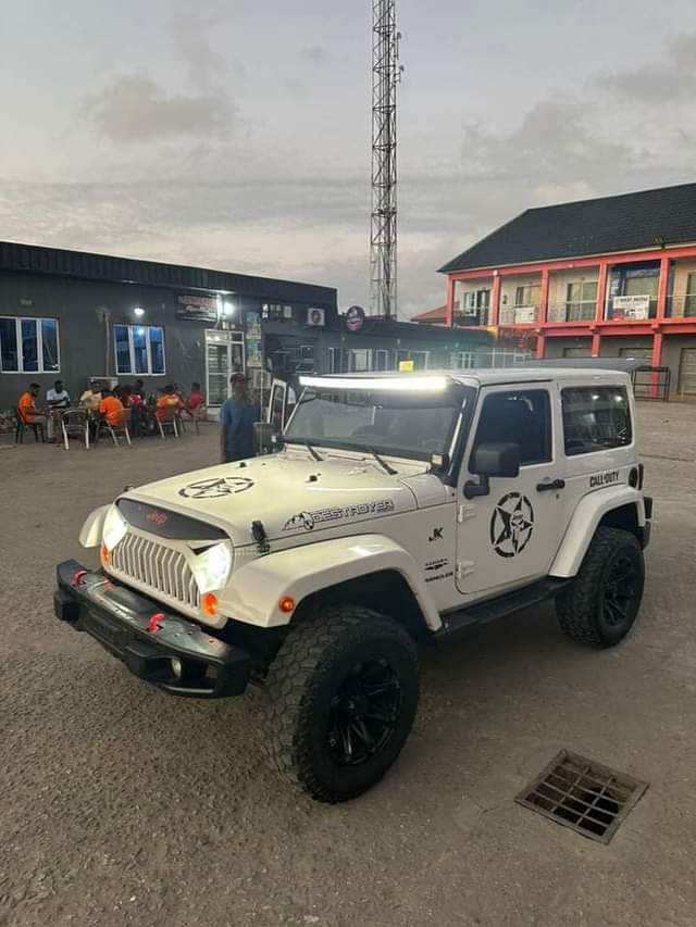 A picture of Registered 2013 Jeep Wrangler neatly used going for 19.5m Lagos