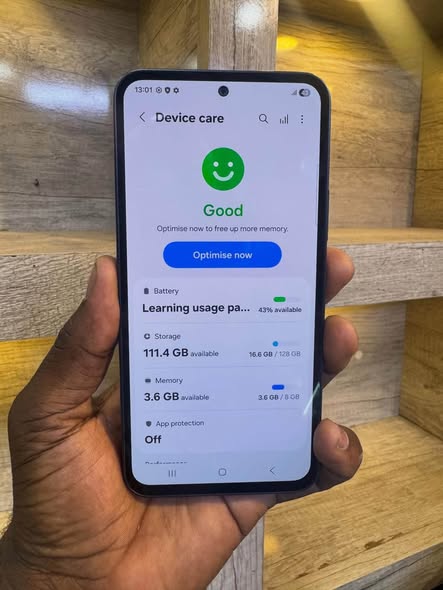 A picture of Samsung A54 5G 128GB Duos Price 485 000 K koo