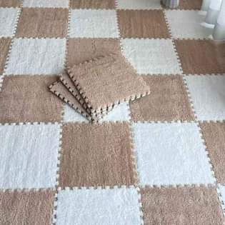 A picture of  Plush foam Interlocking floor mats