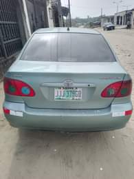 A picture of Hottest New Year Awoof Toyota Corolla 2006 Model Note Engine