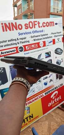 A picture of Lenovo i7 with 500gb 8gb on sell 700k in banda