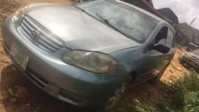 A picture of Clean Registered TOYOTA COROLLA LE 2004 For Sale Distress