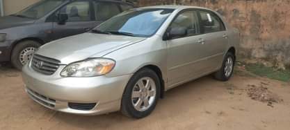 A picture of Morning Deal Corolla 04 05 Repainted on first No fault