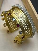 A picture of Golden cuffs