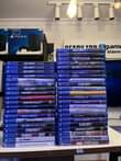 A picture of Playstation 4 used CDs