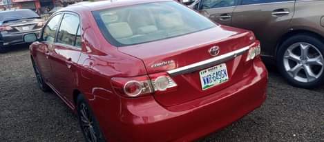 A picture of Toyota corolla